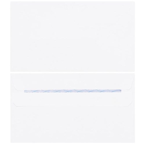 Croxley E13 Wallet Envelopes Seal Easi White 133105, Pack of 100