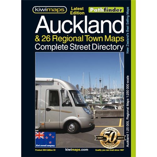 Kiwi Maps Auckland Street Directory