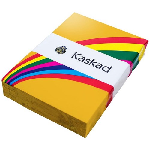 Kaskad A3 80gsm Oriole Gold LG Colour Copy Paper, Pack of 500