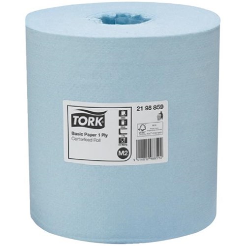 Tork M2 Centrefeed Paper Towel 2198859 200mm x 280m Blue