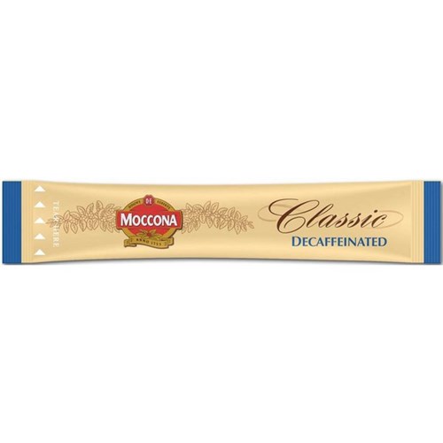 Moccona Decaf Freeze Dried Instant Coffee Sticks 2g, Box of 500
