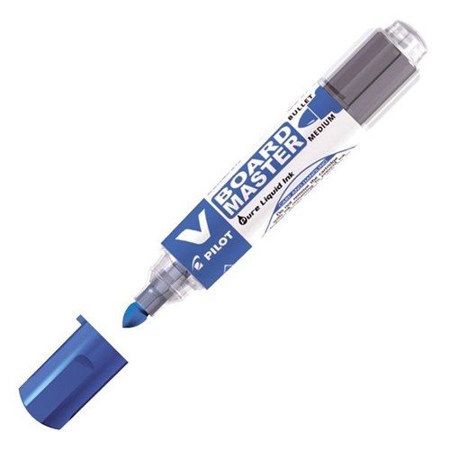 Pilot V Board Master Blue Refillable Whiteboard Marker Bullet Tip ...