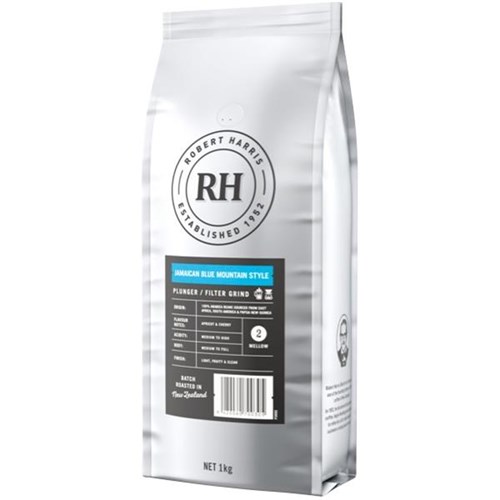 Robert Harris Jamaican Blue Mountain Ground Plunger & Filter Coffee 1kg