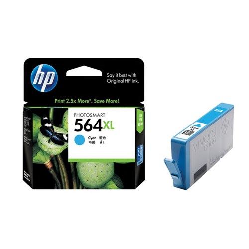 HP 564XL Cyan Ink Cartridge High Yield CB323WA