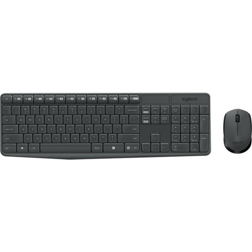 Logitech MK235 Wireless USB Keyboard & Mouse Desktop Set