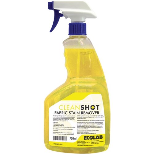 Ecolab Cleanshot Fabric Stain Remover Spray 750ml