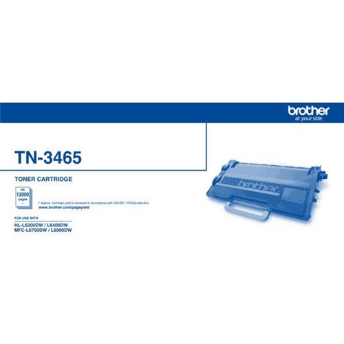Brother TN-3465 Black Laser Toner Cartridge DLH Super High Yield