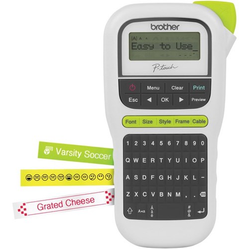 Brother P-Touch PTH110 Label Maker Labelling Machine Handheld White