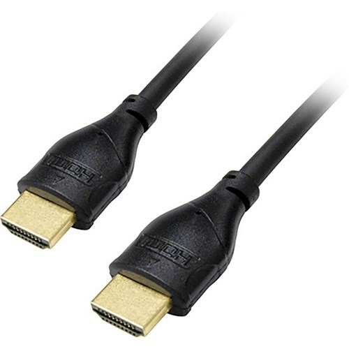 Dynamix Slimline High Speed HDMI Cable with Ethernet Support 2m