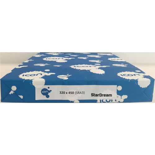 Stardream SRA3 120gsm Long Grain Silver Laser Paper, Pack of 250