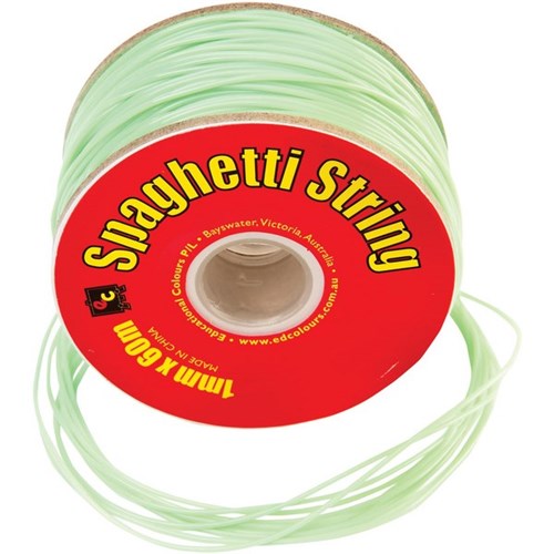 EC Spaghetti String 1mmx60m Green