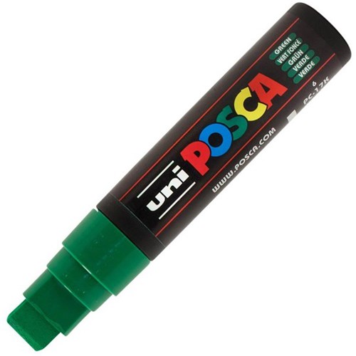 uni POSCA Green Paint Marker Pen Chisel Broad PC17-KG
