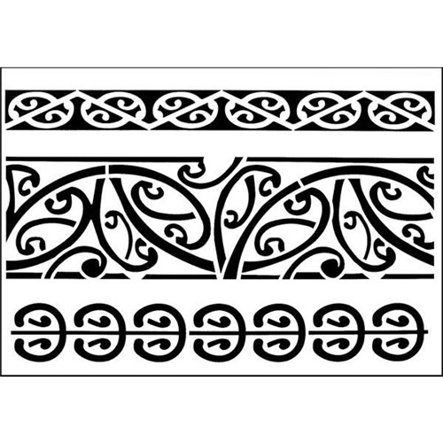 Stencil Maori Designs