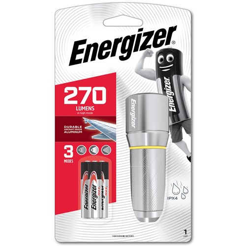 Energizer Vision HD Metal LED Torch 3AAA