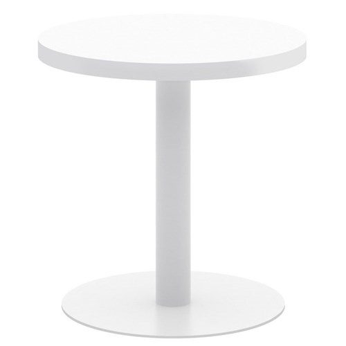 Classic Round Coffee Table 450mm Snowdrift/White