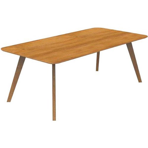 Fiord Meeting Table 1800mm Rectangular Ash Veneer