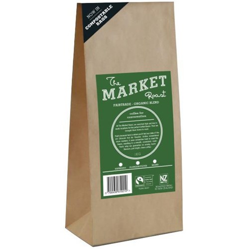 The Market Roast Fairtrade Organic Ground Coffee 1kg