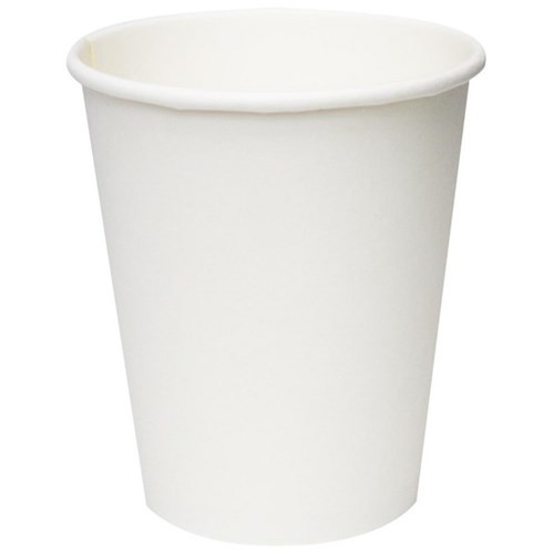 Paper Cups White 230ml, Carton of 1000