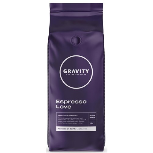 Gravity Espresso Love Coffee Beans 1kg