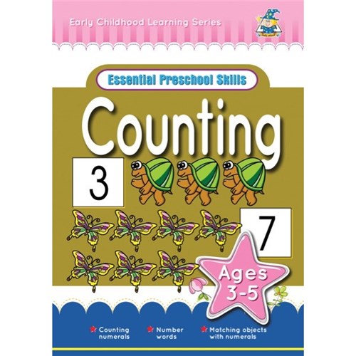 Greenhill Counting Activity Book 3-5 Years