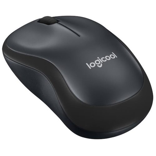 Logitech M221 Silent Wireless Mouse Black | OfficeMax NZ