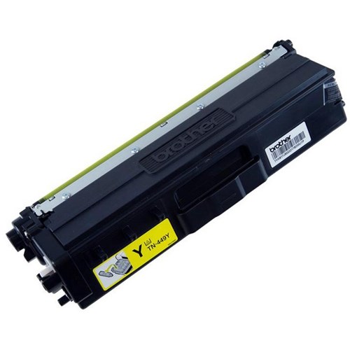 Brother TN-449Y Yellow Laser Toner Cartridge Ultra High Yield