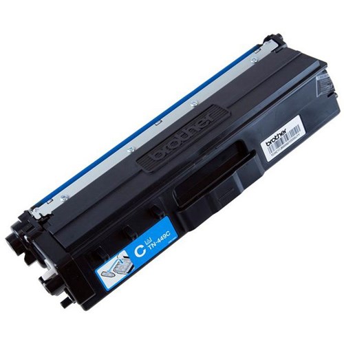 Brother TN-449C Cyan Laser Toner Cartridge Ultra High Yield