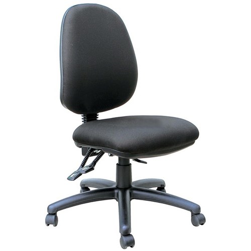 Mondo Java Heavy Duty Chair High Back 3 Lever Black