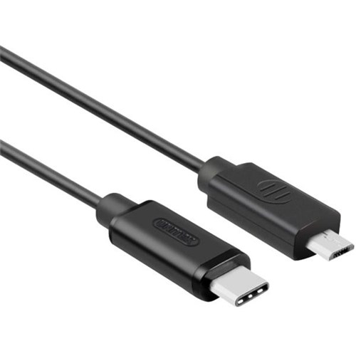 Unitek Type-C Male to Micro-B Male USB 2.0 Cable 1m