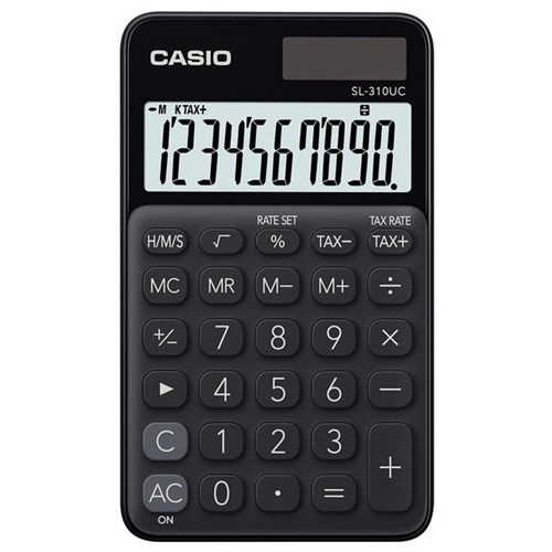 Casio SL310UCBK Handheld Calculator Black