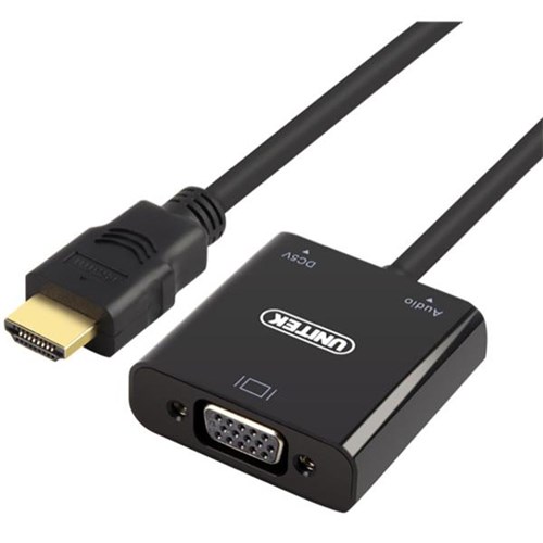 Unitek Y-6333 HDMI To VGA Converter With Audio --Available Mid July ...