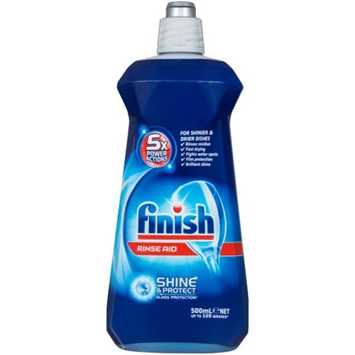 Finish Dishwasher Rinse Aid Regular 500ml OfficeMax NZ