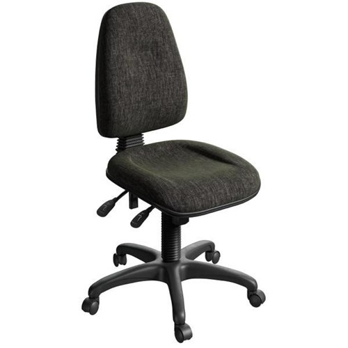 Spectrum 3 Task Chair High Back 3 Lever Keylargo Fabric/Anthracite
