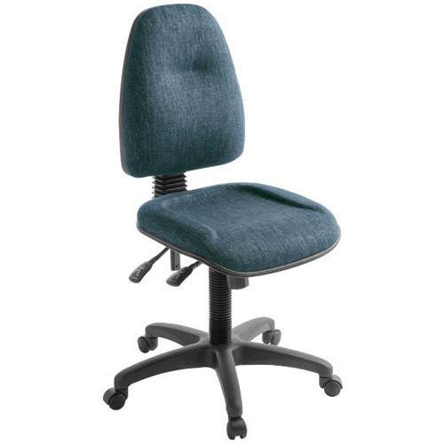 Spectrum 3 Task Chair High Back 3 Lever Keylargo Fabric/Navy