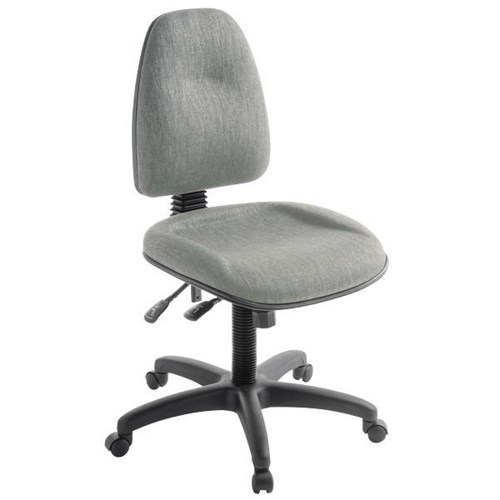 Spectrum 3 Task Chair 3 Lever Long Wide Seat Keylargo Fabric/Lead