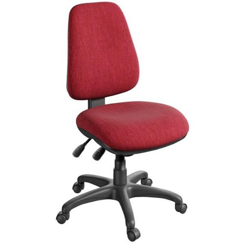 Tactic 3 Task Chair 3 Lever Key Largo Fabric/Cherry