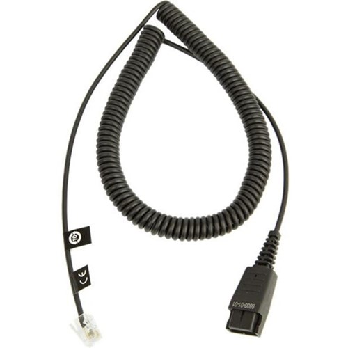 Jabra Adapter Cord QD to Modular RJ-10 Quick Disconnect Cable