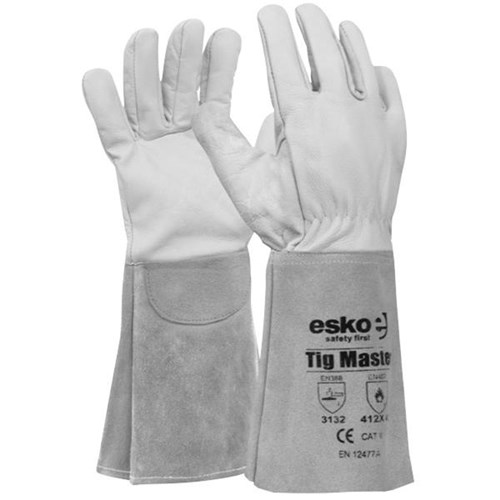Esko TIG Master Welders Glove Calf Grain 390mm One Size, Pair
