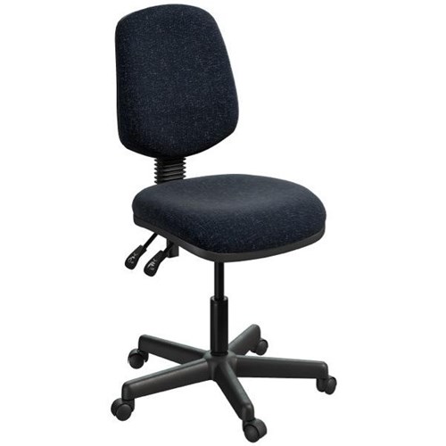 Studio 3.40 Task Chair High Back 3 Lever Bond Fabric/Jet