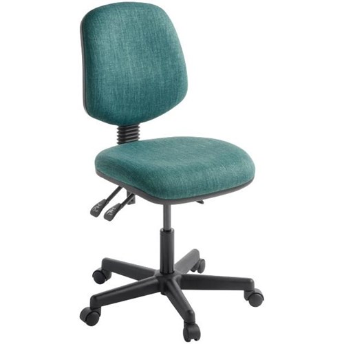 Studio 3.40 Task Chair High Back 3 Lever Keylargo Fabric/Atlantic