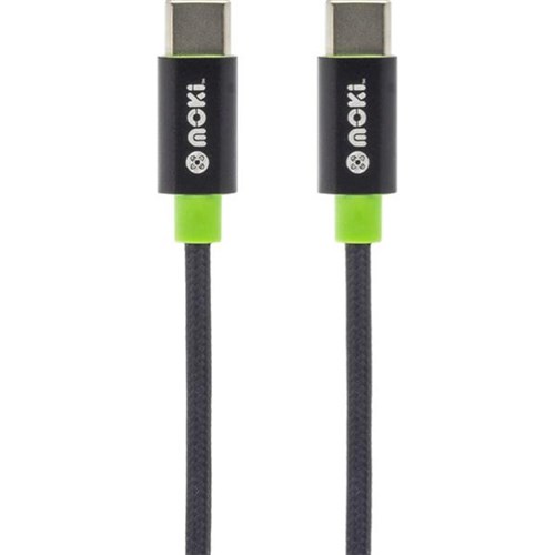 Moki SynCharge Cable Braided Type C to Type C Black