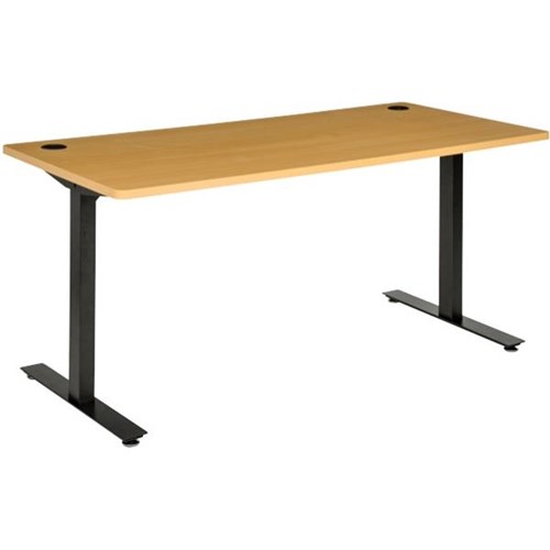 Amplify ML545 Desk 1800x800mm Beech/Black | OfficeMax NZ