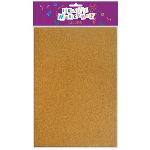 Craft Cork Sheet A4, Pack of 10 OfficeMax NZ