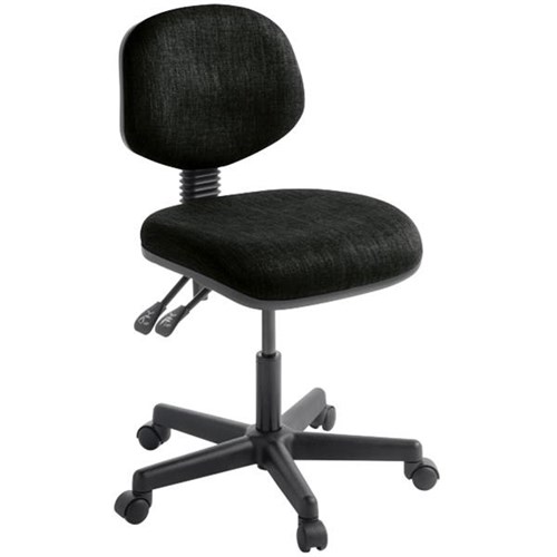 Studio 3.30 Task Chair Mid Back 3 Lever Keylargo Fabric/Ebony