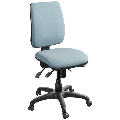 Trapeze Task Chair 3 Lever With Seat Slide Keylargo Fabric/Sky