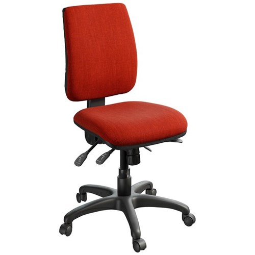 Trapeze Task Chair 3 Lever With Seat Slide Keylargo Fabric/Paprika