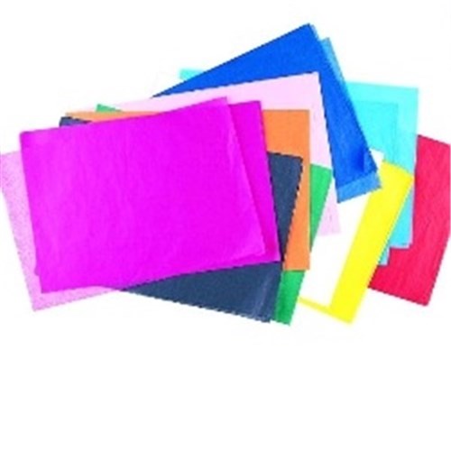 OfficeMax Foolscap Tissue Paper Assorted Colours, Pack of 120