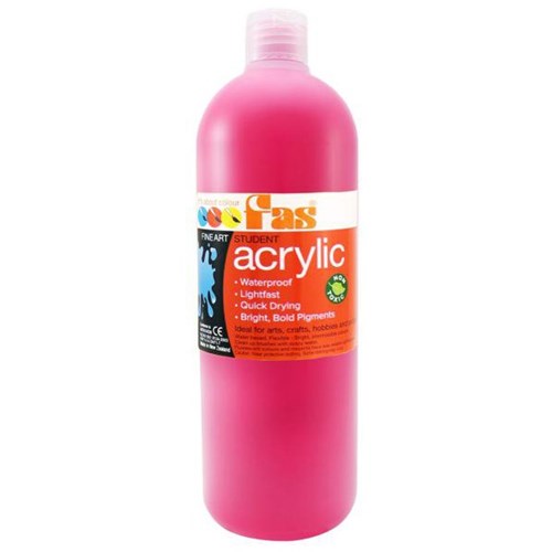 Fas Student Acrylic Paint 1L Magenta