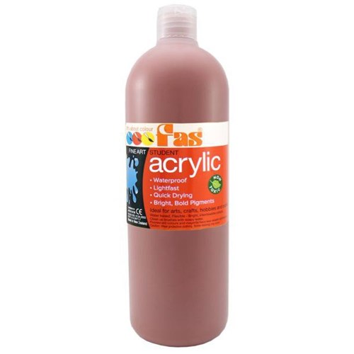Fas Student Acrylic Paint 1L Red Oxide