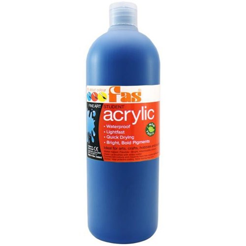 Fas Student Acrylic Paint 1L Cool Blue